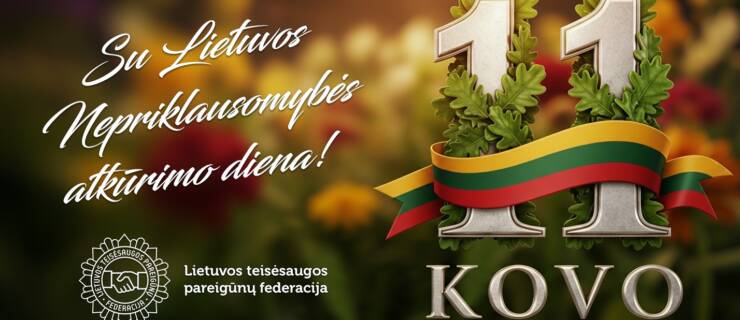 Su Lietuvos Nepriklausomybės atkūrimo diena